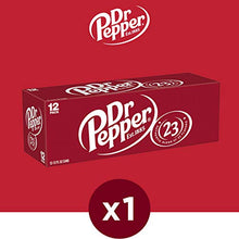 Load image into Gallery viewer, Dr Pepper, 12 fl oz cans (Pack of 12)
