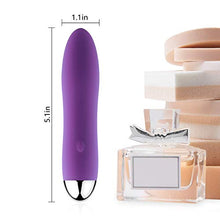 Load image into Gallery viewer, G Spot Bullet Vibrator Nipple Clitoris Stimulator USB Rechargeable for Travel - 10 Modes Portable Waterproof Mini Orgasm Vaginal Anal Massager Adult Sex Toys for Women
