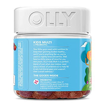 Load image into Gallery viewer, OLLY Kids Multivitamin + Probiotic Gummy, Digestive and Immune Support, Vitamins A, D, C, E, B, Zinc, Chewable Supplement, Berry, 35 Day Supply - 70 Count
