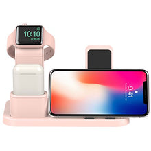 Load image into Gallery viewer, BEACOO Stand for iwatch 5, Charging Stand Dock Station for AirPods Stand Charging Docks Holder, Support for iwatch 5/4/3/2/1 NightStand Mode and for iPhone 11/X/7/7plus/SE/5s/6S
