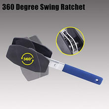 Load image into Gallery viewer, YSTOOL Brake Caliper Press Tool Car Piston Spreader Pad 360 Degree Swing Ratchet Hand Wrench Expander for Single Twin Quad Piston Disc Brake
