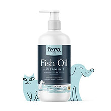 Load image into Gallery viewer, Fish Oil with Vitamin E, Cat and Dog Vitamin for Improved Pet Wellbeing, Joint Health Supplement with Fish Oils, Omega Fatty Acid Supplement, 16 oz. (473 mL) – Fera Pet
