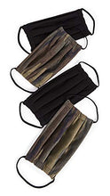 Load image into Gallery viewer, Z Supply Women's Face Coverings 4 Pack, Camo Green/Black, One Size

