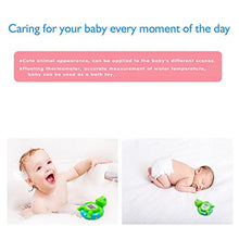 Load image into Gallery viewer, Doli Yearning Baby Bath Thermometer with Room Temperature| Fahrenheit and Celsius|Frog Lovely Shape|Kids' Bathroom Safety Products| Bath Toys…
