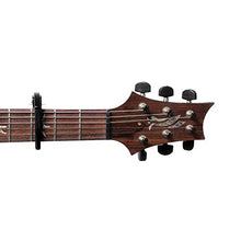 Load image into Gallery viewer, D’Addario NS Tri-Action Capo, Black – For 6-String Electric and Acoustic Guitars – Micrometer Tension Adjustment for Buzz-Free, In-Tune Performance - Single Hand Use – Integrated Pick Holder
