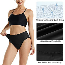Load image into Gallery viewer, BALEAF Women's Padded Bike Underwear Cycling Clothing Biking Shorts Bicycle Gear Briefs Spin Undershorts Black Size S
