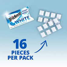 Load image into Gallery viewer, Trident White Sugar Free Gum Variety Pack, Peppermint &amp; Spearmint Flavors, 12 Packs (192 Pieces Total)
