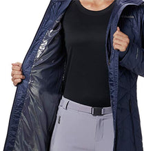 Load image into Gallery viewer, Columbia Women's Plus Mighty Lite Hooded Jacket, Nocturnal, 1X
