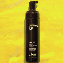 Load image into Gallery viewer, b.tan Self Tanner Mousse - Pasty to Tasty - Darker, Mega Hydrating Self Tanning Treatment, Juiced Up With Niacinamide + Peptides For Luscious, Bronzed &amp; Delicious Lookin' Skin, Clean Fake Tan, 200ml
