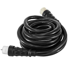 Load image into Gallery viewer, Mophorn 50Ft 50A Generator Extension Cord STW 6/3 + 8/1 AWG 100% Copper Generator Power Cord NEMA SS2-50P/CS6364 Power Assemblies 125/250VAC Twist to Lock Plug Thermoplastic Constructed Jacket, Black
