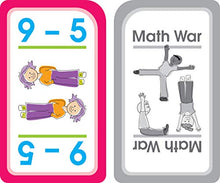 Load image into Gallery viewer, School Zone - Math War Addition &amp; Subtraction Game Cards - Ages 6 and Up, Kindergarten, 1st Grade, 2nd Grade, Math Games, Numbers, Addition &amp; Subtraction Facts, Early Math, and More
