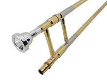 Load image into Gallery viewer, Glory Large Shank Silver Plated Trombone Mouthpiece 61/2

