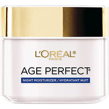 Load image into Gallery viewer, L'Oreal Paris Age Perfect Collagen Expert Night Moisturizer, Anti-Sagging &amp; Even Tone, Retighten, Rehydrate and Firm Maturing Skin, 2.5 Oz
