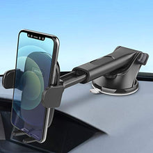 Load image into Gallery viewer, Suction Cup Car Phone Holder Mount, Dashboard/Windshield/Window Phone Holder for Car with Ultra Sticky Gel Pad, Compatible With iPhone, Samsung, 4-6.8 Inch Cell Phones, Thick Case &amp; Big Phone Friendly
