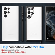 Load image into Gallery viewer, Spigen Ultra Hybrid Designed for Galaxy S22 Ultra Case (2022) - Matte Black
