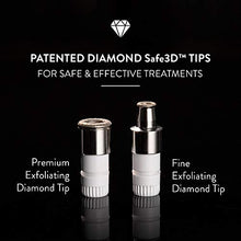 Load image into Gallery viewer, Microderm GLO Diamond Microdermabrasion Machine and Suction Tool - Clinical Micro Dermabrasion Kit for Tone Firm Skin, Advanced Home Facial Treatment System &amp; Exfoliator For Bright Clear Skin
