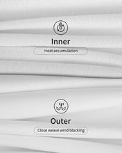 Load image into Gallery viewer, WEERTI Thermal Underwear for Women Long Johns Women with Fleece Lined, Base Layer Women Cold Weather Top Bottom（White XL）
