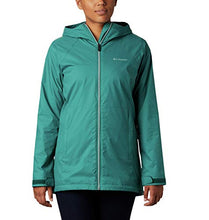 Load image into Gallery viewer, Columbia Women's Switchback Long Jacket, Waterfall/Nocturnal Lining, Medium
