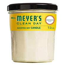 Load image into Gallery viewer, Mrs. Meyer's Clean Day Scented Soy Aromatherapy Candle, 35 Hour Burn Time, Made with Soy Wax, Honeysuckle, 7.2 oz

