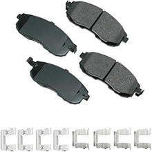 Load image into Gallery viewer, Akebono - ACT815A Ultra-Premium Ceramic Front Disc Brake Pads, grey
