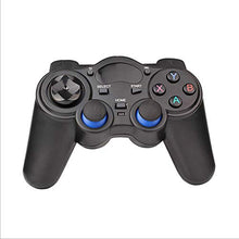 Load image into Gallery viewer, USB Wireless Gaming Controller Gamepad for PC/Laptop Computer(Windows XP/7/8/10) &amp; PS3 &amp; Android &amp; Steam - [Black] (Black)
