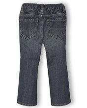 Load image into Gallery viewer, The Children's Place Baby Boys and Toddler Boys Basic Bootcut Jeans, Dry Indigo, 6-9 MONTHS

