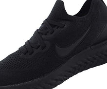 Load image into Gallery viewer, Nike Women's Epic React Flyknit Running Shoe (8.5, Black/White/Black)

