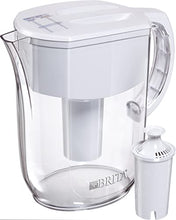 Load image into Gallery viewer, Brita Standard Everyday Water Filter Pitcher, White, Large 10 Cup, 1 Count
