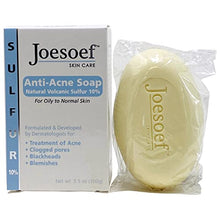 Load image into Gallery viewer, Sulfur Soap for Acne Pharmaceutical Grade Dermatologists FDA Approved for Acne Rosacea 100G
