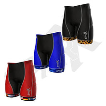 Load image into Gallery viewer, Sparx Men`s Competitor Tri Shorts | Triathlon Short | Great Durability and Fit | High End Compression (Second Skin) Triathlon Shorts with Soft Custom Chamois | Swim-Bike-Run (Blue Camo, 2XL)
