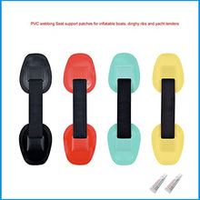 Load image into Gallery viewer, Ronyme PVC Seat Strap Patch Fixed Webbing Carry Handle Grab Boat Handle Fit for Rubber Dinghy Kayak Inflatable Boats Surfboard Marine Accessories - Red
