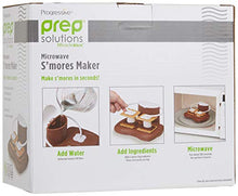 Load image into Gallery viewer, Progressive Prep Solutions Microwave S'mores Maker, Brown/White
