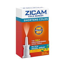 Load image into Gallery viewer, Zicam Cold Remedy No-Drip Nasal Spray with Cooling Menthol &amp; Eucalyptus, 0.5 Ounce
