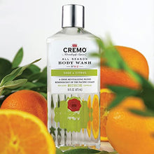 Load image into Gallery viewer, Cremo Rich-Lathering Sage &amp; Citrus Body Wash, A Revitalizing Combination of Bright Mandarin, Dry Herbs and White Cedar, 16 Oz (Pack of 2)
