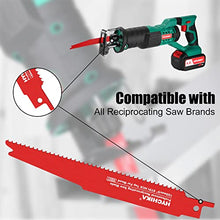 Load image into Gallery viewer, HYCHIKA 32-Piece Reciprocating Saw Blade Set Metal Wood Cutting Saw Blades with Organizer Case
