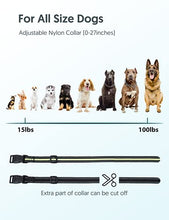 Load image into Gallery viewer, PATPET Dog Shock Collar for Large Dog - Rechargeable Dog Training Collar with Remote 1000Ft Control Range for 15 - 100lbs Dogs with Beep Vibration Shock Modes
