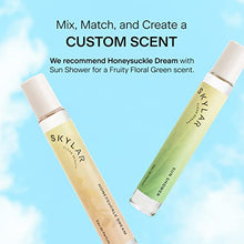 Load image into Gallery viewer, Skylar Honeysuckle Dream Eau de Perfume - Hypoallergenic &amp; Clean Perfume for Women &amp; Men, Vegan &amp; Safe for Sensitive Skin - Floral Perfume with Notes of Pear, Honeysuckle &amp; Lily - (10mL /0.33 Fl oz)
