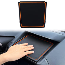 Load image into Gallery viewer, JKCOVER Dashboard Mats Compatible with Subaru Crosstrek/Impreza 2018-2022 and Subaru Forester 2019-2022 Accessories Center Console Liner Mats Inserts Rubber mats （Orange）
