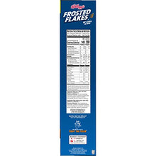 Load image into Gallery viewer, Kellogg's Frosted Flakes Breakfast Cereal, 8 Vitamins and Minerals, Kids Snacks, Family Size, Original, 24oz Box (1 Box)
