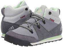 Load image into Gallery viewer, adidas outdoor Unisex-Child CW Snowpitch Snow Boot, Grey Three/Grey Four/Glow Green, 13K Child US Little Kid
