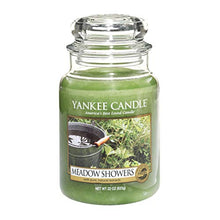 Load image into Gallery viewer, Yankee Candle Meadow Showers 22-Ounce Jar Candle, Large by Yankee Candle
