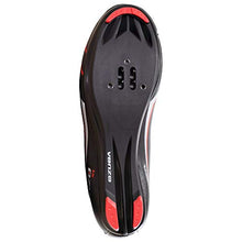 Load image into Gallery viewer, Venzo Bicycle Men's or Women's Road Cycling Riding Shoes - 3 Straps- Compatible with Peloton Shimano SPD &amp; Look ARC Delta - Perfect for Road Racing Bikes Black Color 44.5
