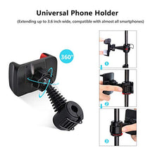Load image into Gallery viewer, 8" Selfie Ring Light with Tripod Stand &amp; Cell Phone Holder for Live Stream/Makeup, UBeesize Mini Led Camera Ringlight for YouTube Video/Photography Compatible with iPhone Xs Max XR Android (Upgraded)
