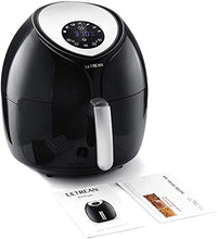Load image into Gallery viewer, Ultrean 6 Quart Air Fryer, Large Family Size Electric Hot Air Fryers XL Oven Oilless Cooker with 7 Presets, LCD Digital Touch Screen and Nonstick Detachable Basket,UL Certified,1700W (Black)
