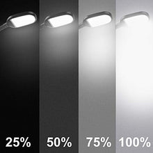 Load image into Gallery viewer, Addlon LED Floor Lamp with 4 Brightness Levels &amp; 3 Color Temperatures, Smooth Touch Switch, 2500 Lumens, Dimmable Reading Standing Lamp with Gooseneck for Sewing Living Room Office - Classic Black
