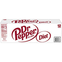Load image into Gallery viewer, Diet Dr Pepper, 12 fl oz cans (Pack of 12)
