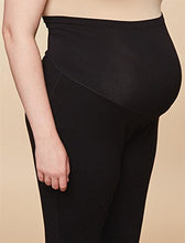 Load image into Gallery viewer, Motherhood Maternity Women's Maternity Active Secret Fit Belly Boot Cut Yoga Pant, Black, Small
