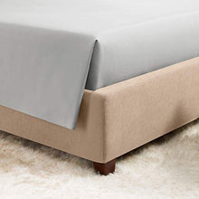Load image into Gallery viewer, 7 Piece Split King Sheets - Bed Sheets Split King Size – Bed Sheet Set Split King Size - 7 PC Sheets - Deep Pocket Sheets Microfiber Bedding Sets Hypoallergenic Sheets - Split King - Silver Light Gray
