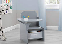Load image into Gallery viewer, Delta Children MySize Chair Desk with Storage Bin, Grey
