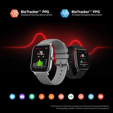 Load image into Gallery viewer, Amazfit GTS Fitness Smartwatch with Heart Rate Monitor, 14-Day Battery Life, Music Control, 1.65" Display, Sleep and Swim Tracking, GPS, Water Resistant, Smart Notifications, Vermillion Orange
